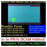 Original sealed box of 5x 1992 United States Mint