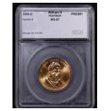2009-d WILLIAM H. HARRISON Presidential Dollar 1 m
