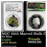 NGC NGC 2015 Marvel Hulk Colorized Avengers Age of