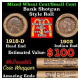 Small Cent Mixed Roll Orig Brandt McDonalds Wrappe