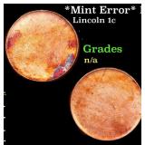 *Mint Error* Blank Planchet Lincoln Cent 1c Grades