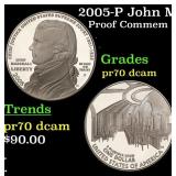 2005-P John Marshall Proof Modern Commem Dollar $1