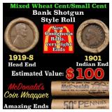Small Cent Mixed Roll Orig Brandt McDonalds Wrappe