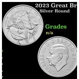 2023 Great Britain 1 oz Silver Myths & Legends: Me