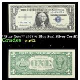 **Star Note** 1957 $1 Blue Seal Silver Certificate