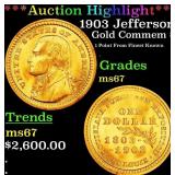 *Highlight* 1903 Jefferson Louisiana Purchase Gold