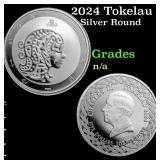 2024 Tokelau 1 oz Silver $5 Zodiac Series: Virgo C