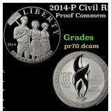 2014-P Civil Rights Act Of 1964 Proof Modern Comme