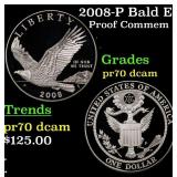 2008-P Bald Eagle Proof Modern Commem Dollar $1 pr