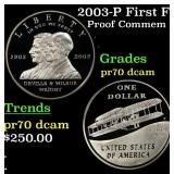 2003-P First Flight Proof Modern Commem Dollar $1