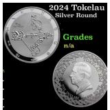 2024 Tokelau 1 oz Silver $5 Zodiac Series: Sagitta
