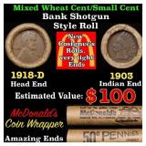 Small Cent Mixed Roll Orig Brandt McDonalds Wrappe