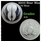 2023 Star Wars Jedi Order Crest 1oz .999 Silver $2