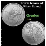 2024 Icons of Inspiration: Shakespeare 1 oz .999 S