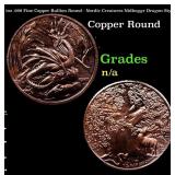 1oz .999 Fine Copper Bullion Round - Nordic Creatu