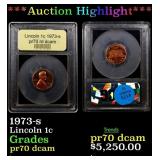 *Highlight* 1973-s Proof Lincoln Cent 1c GEM++ Pro