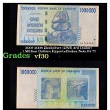 2007-2008 Zimbabwe (ZWR 3rd Dollar) 1 Million Doll