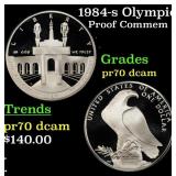 1984-s Olympic Proof Modern Commem Dollar $1 pr70