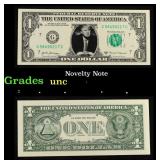 Novelty Trump 2017A $1 Federal Reserve Note