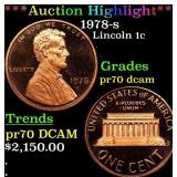 ***Auction Highlight*** 1978-s Proof Lincoln Cent