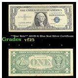 **Star Note** 1957B $1 Blue Seal Silver Certificat