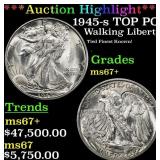 *Highlight* 1945-s Walking Liberty Half Dollar TOP