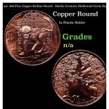 1oz .999 Fine Copper Bullion Round - Nordic Creatu