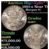 *Highlight* 1901-o Morgan Dollar Near Top Pop! $1