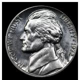 1972-d Jefferson Nickel 5c Grades GEM++ Unc