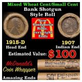 Small Cent Mixed Roll Orig Brandt McDonalds Wrappe