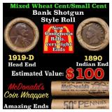 Small Cent Mixed Roll Orig Brandt McDonalds Wrappe