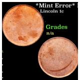 *Mint Error* Blank Planchet Lincoln Cent 1c Grades