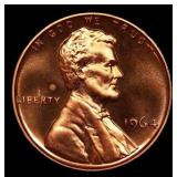 1964 Proof Lincoln Cent TOP POP! 1c Graded pr69 rd