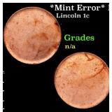 *Mint Error* Blank Planchet Lincoln Cent 1c Grades