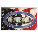 2000 Philadelphia Mint State Quarter Set 5 Coins