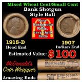 Small Cent Mixed Roll Orig Brandt McDonalds Wrappe