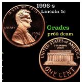 1996-s Proof Lincoln Cent 1c Grades GEM++ Proof De