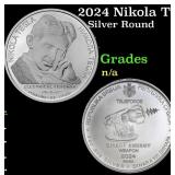 2024 Nikola Tesla Direct Energy Weapon 1 oz .999 S