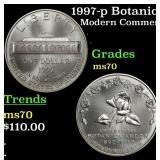 1997-p Botanic Garden Modern Commem Dollar $1 ms70