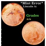 *Mint Error* Blank Planchet Lincoln Cent 1c Grades