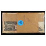 Sealed Bank Pack of 100x 1992 Upper Korea 50 Won B