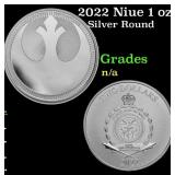 2022 Niue 1 oz Silver $2 Star Wars: Rebel Alliance