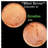 *Mint Error* Blank Planchet Lincoln Cent 1c Grades
