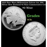 2021 Star Wars Millennium Falcon 1oz .999 Silver N