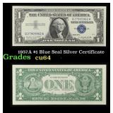 1957A $1 Blue Seal Silver Certificate Grades Choic