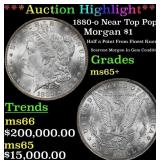 *Highlight* 1880-o Morgan Dollar Near Top Pop! $1
