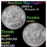 *Highlight* 1885-o Morgan Dollar $1 ms66+ SEGS (fc