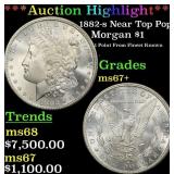 *Highlight* 1882-s Morgan Dollar Near Top Pop! $1