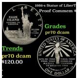 1986-s Statue of LiberTy Proof Modern Commem Dolla
