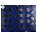 Partially Complete Whitman Jefferson Nickels Page